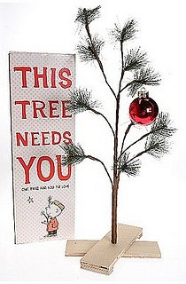 Deck the Haus:  Urban Outfitters Charlie Brown Tree