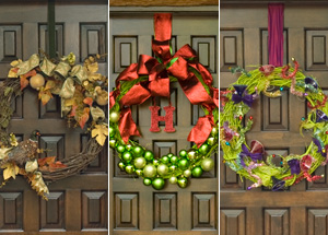 DIY: One Wreath, Two Ways