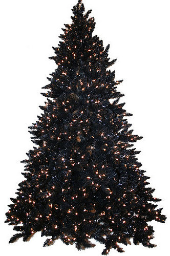 Love It or Hate It?  Black Christmas Tree