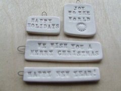 Etsy Find: Paloma's Nest Holiday Christmas Text Tiles