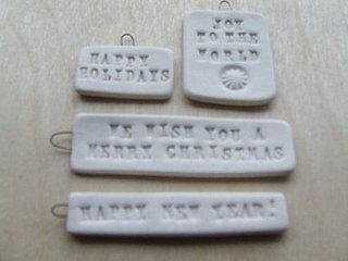 Etsy Find: Paloma's Nest Holiday Christmas Text Tiles