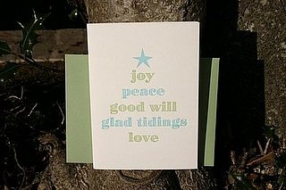 Holiday Card Guide: Holiday Word Tree Card