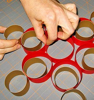 DIY: Domino Snowflake Ornaments