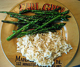 Asparagus and Brown Rice