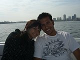 On my Nino's boat in Long Beach