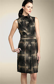 L.A.M.B Taffeta Dress