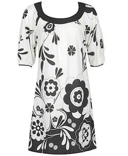Forever21.com - Floral Knit Tunic