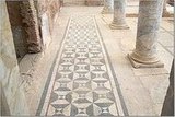 mosaic tile inside the Terrace Houses