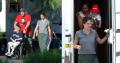 Jen, Ben and Violet On Set