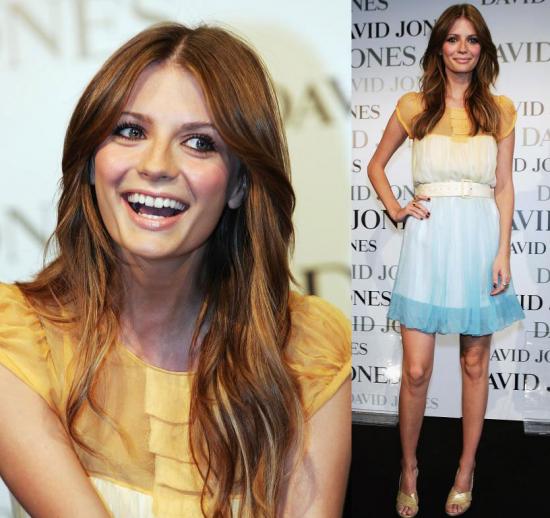 Mischa Barton Launches David Jones