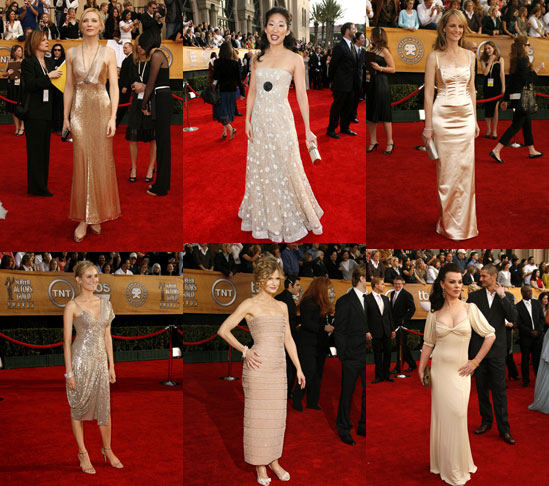 SAG Awards Red Carpet: Neutral Night Out