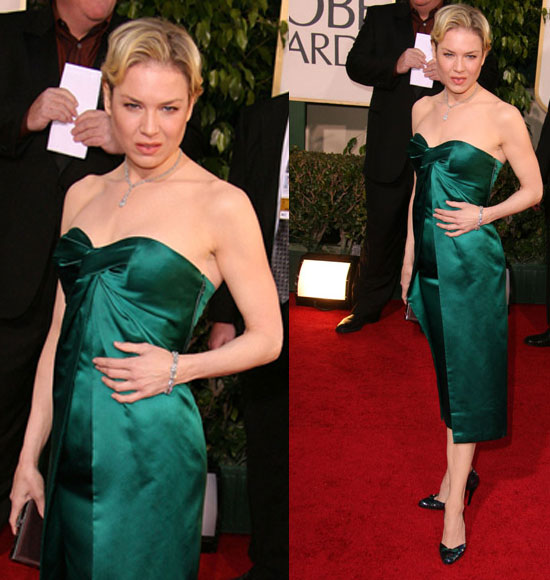 The Golden Globes Red Carpet: Renee Zellweger