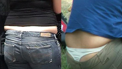 What's Worse: Muffin Top or Whale Tail?