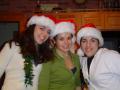 Look of The Day: Santa Hats and Good Friends!