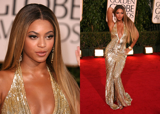 The Golden Globes Red Carpet: Beyonce