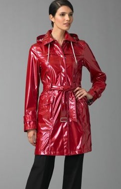 Burberry Red Patent Slicker: Love It or Hate It? Burberry Red Patent Slicker: Love It or Hate It?