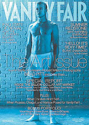 Brad's Shocking Vanity Fair Cover