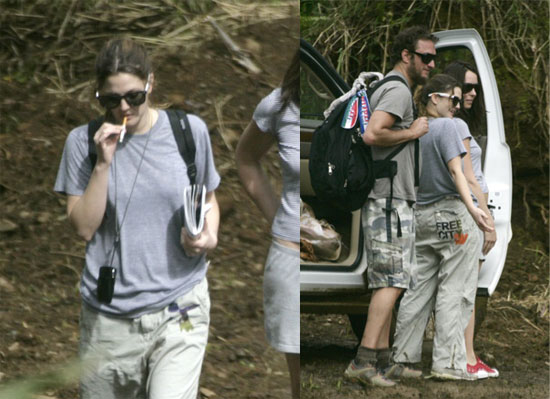 Drew Enjoys a Smoke and a Hike