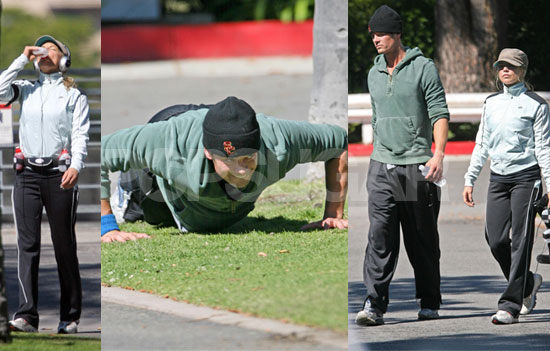 Fergie and Josh Love Their Outdoor Workouts, Thirst-Aid Fanny-Packs