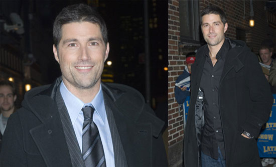 Matthew Fox Gets Into Character