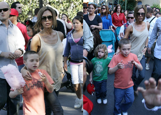 Posh Hits Disneyland