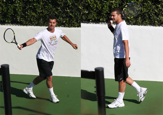 Gavin Hits the Courts