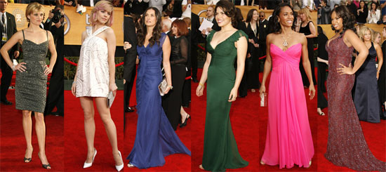 The Ladies Arrive to the SAG Awards