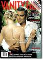 Clooney Lights Up Vanity Fair