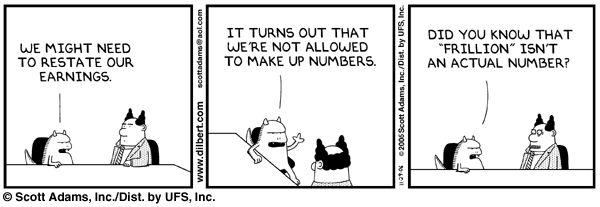 Dilbert... for all finance people out there!