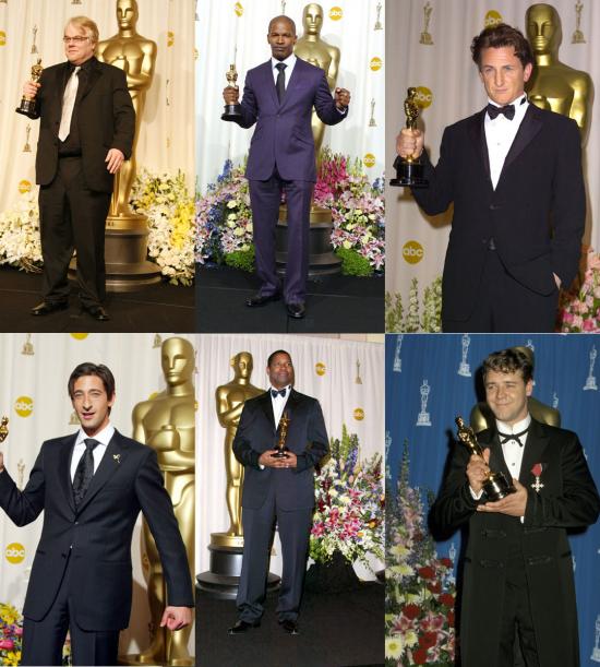 Fittest Oscar Winner of the Past: Best Actor