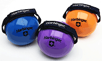 Get Your Butt in Gear: Harbinger Weighted Fitness Balls with Straps