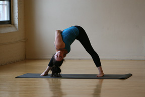 Strike A Pose:  Bound Wide-Legged Forward Bend