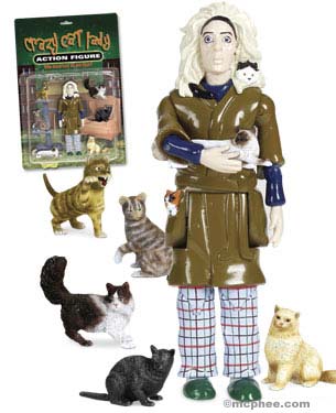 Product of the Day: Crazy Cat Lady Action Figure