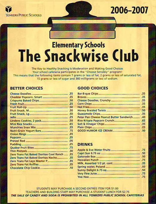 Funny or Scary? School Says Junk Food is Good for You