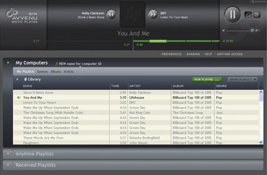 Avvenu Music Player