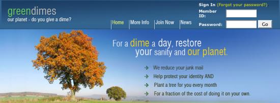 Website Of The Day: GreenDimes.com