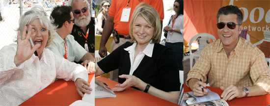 South Beach Wine & Food - Celebrity Chef Book Signings