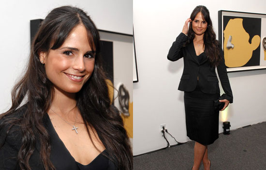 Jordana Brewster Ready to Fill Angie's Skirt Suit