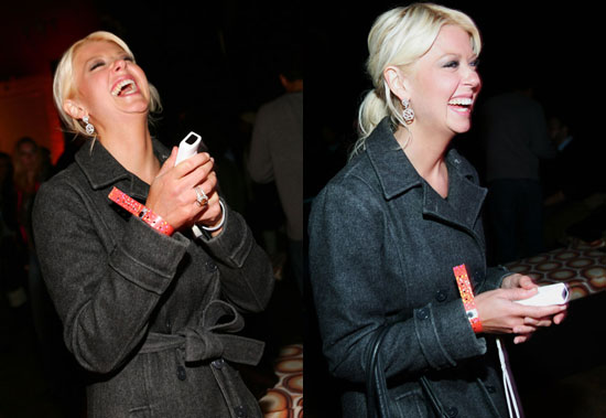 Sugar Shout Out -Tara Reid Almost Wiis Herself