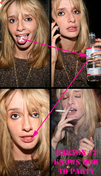 Is Hania Barton on drugs?