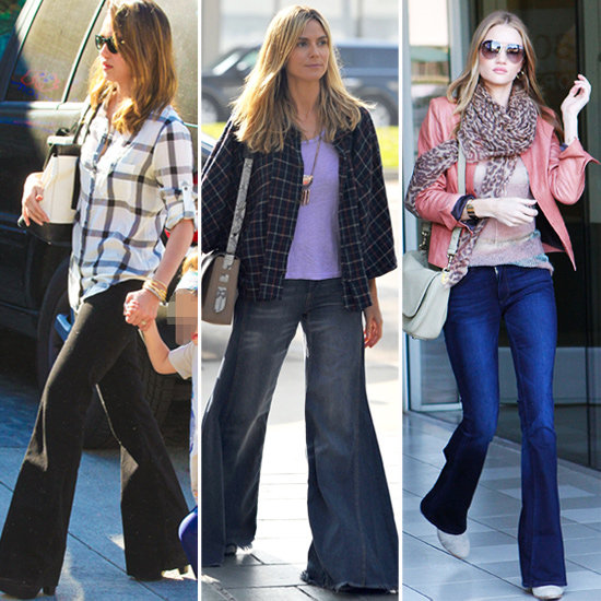 Heidi Klum, Jessica Alba Flare Jeans | POPSUGAR Fashion UK