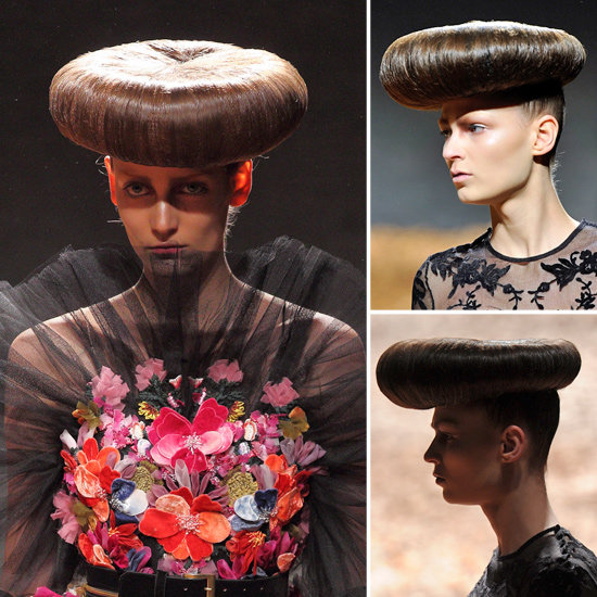 Crazy Hair at McQ by Alexander McQueen: London Fashion Week | POPSUGAR ...