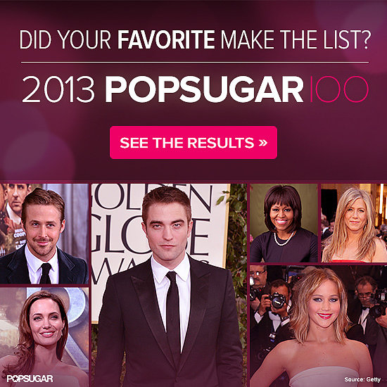 2013 POPSUGAR 100 List