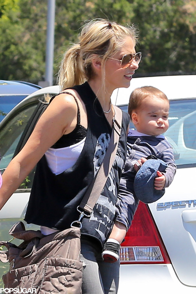 Sarah Michelle Gellar With Son Rocky | Photos | POPSUGAR Celebrity