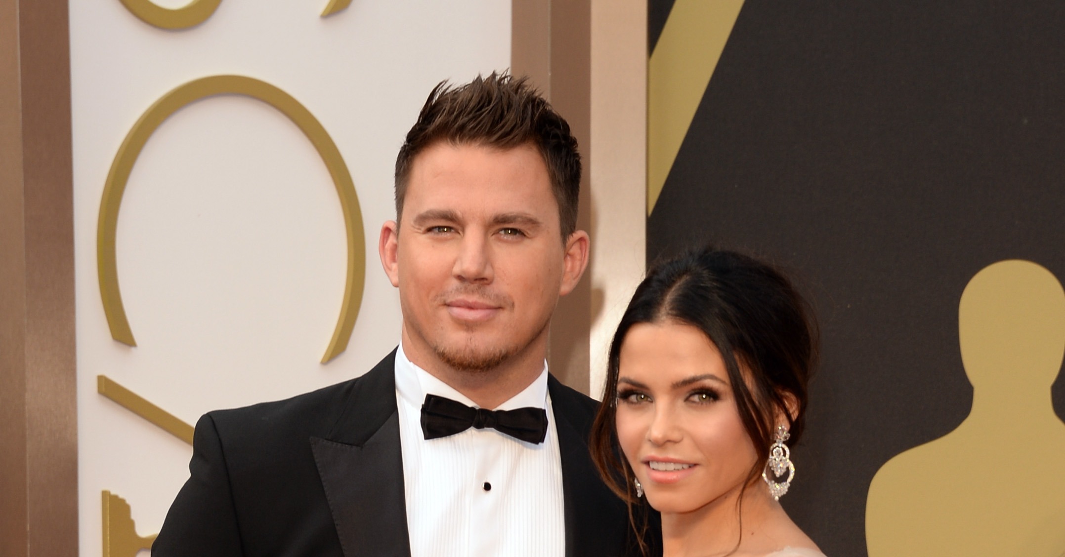 Channing Tatum and Jenna Dewan | The Stars Come Out For the Oscars Red ...