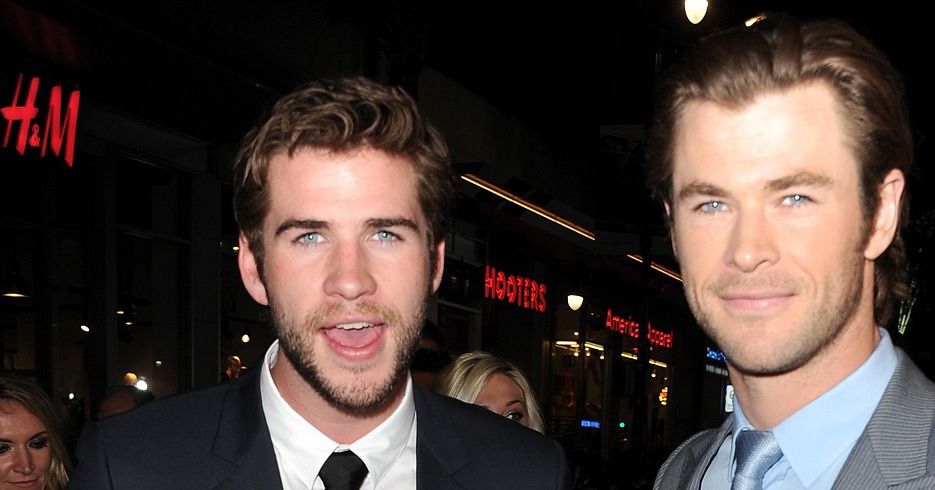 Chris & Liam Hemsworth At Thor: The Dark World Premiere | POPSUGAR ...