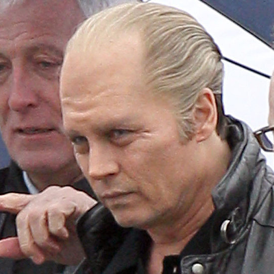 Johnny Depp Balding as Whitey Bulger on Black Mass Set