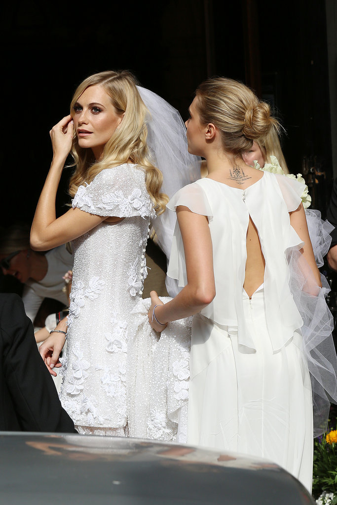 Pictures of Poppy Delevingne's Wedding Dress And Ceremony | POPSUGAR ...