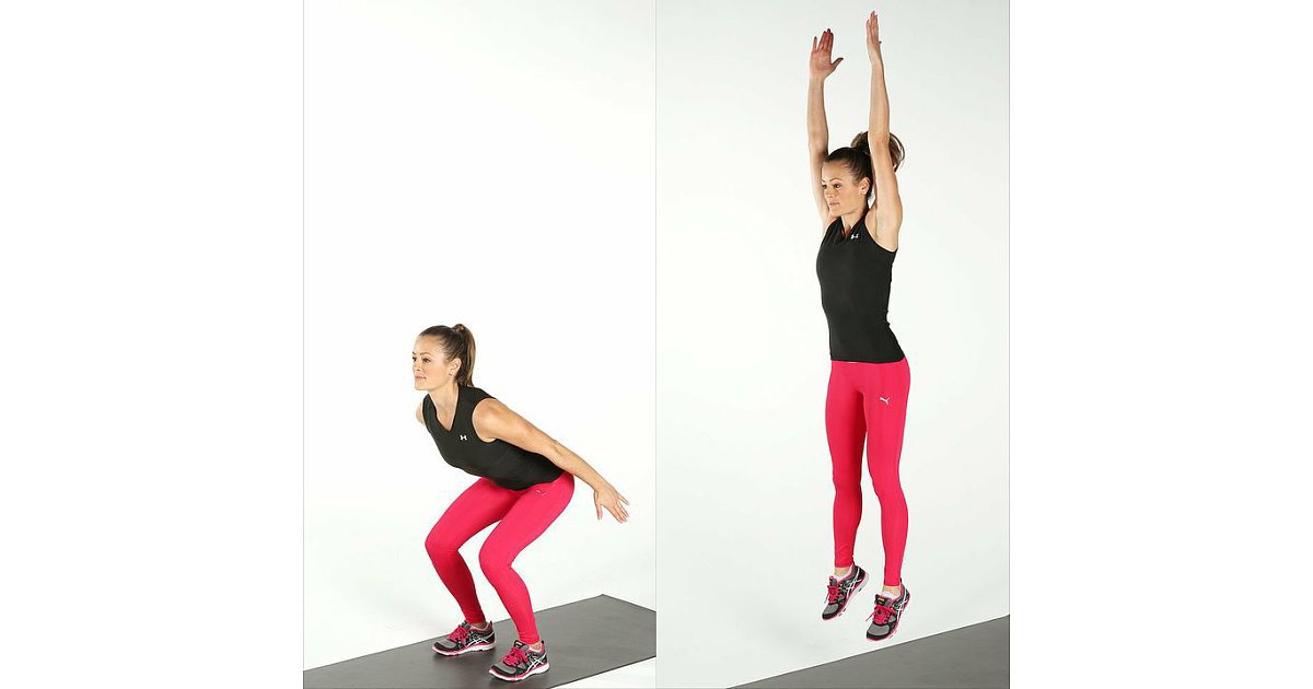 Jump Squats | The Best Moves For a Perkier Butt | POPSUGAR Fitness